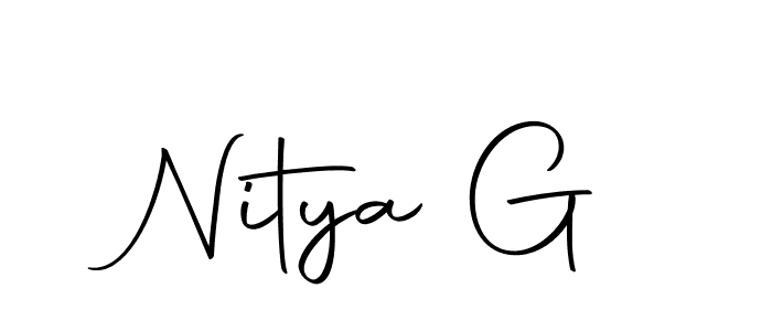 Nitya G stylish signature style. Best Handwritten Sign (Autography-DOLnW) for my name. Handwritten Signature Collection Ideas for my name Nitya G. Nitya G signature style 10 images and pictures png