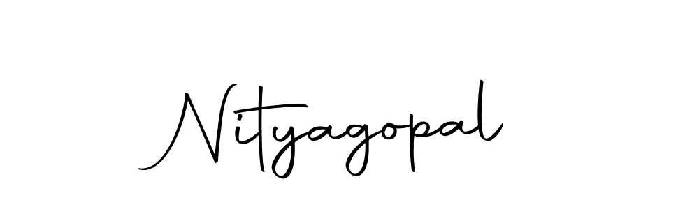 Make a beautiful signature design for name Nityagopal. With this signature (Autography-DOLnW) style, you can create a handwritten signature for free. Nityagopal signature style 10 images and pictures png