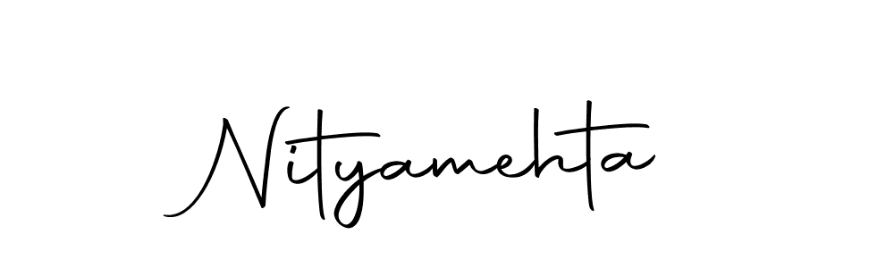 How to make Nityamehta signature? Autography-DOLnW is a professional autograph style. Create handwritten signature for Nityamehta name. Nityamehta signature style 10 images and pictures png