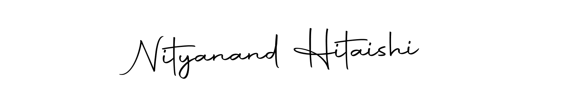 Use a signature maker to create a handwritten signature online. With this signature software, you can design (Autography-DOLnW) your own signature for name Nityanand Hitaishi. Nityanand Hitaishi signature style 10 images and pictures png