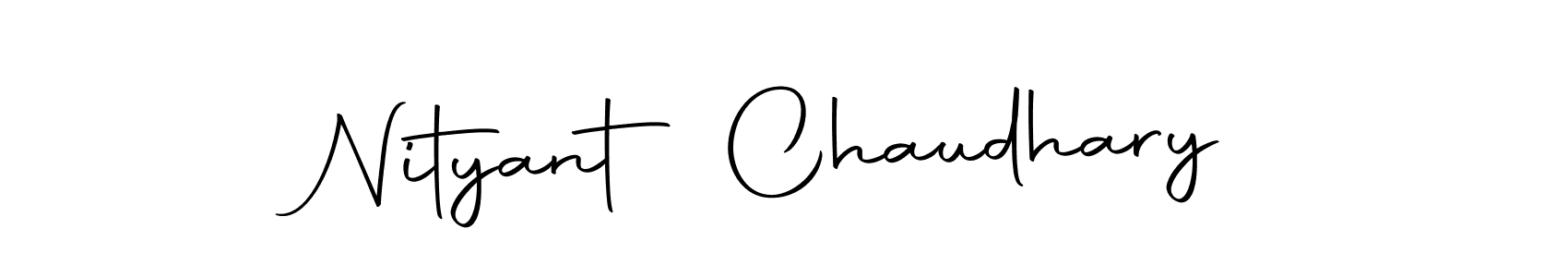 Also we have Nityant Chaudhary name is the best signature style. Create professional handwritten signature collection using Autography-DOLnW autograph style. Nityant Chaudhary signature style 10 images and pictures png