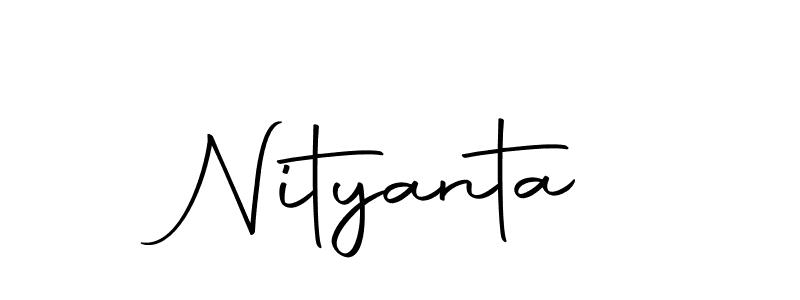 Create a beautiful signature design for name Nityanta. With this signature (Autography-DOLnW) fonts, you can make a handwritten signature for free. Nityanta signature style 10 images and pictures png