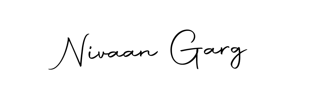 How to make Nivaan Garg signature? Autography-DOLnW is a professional autograph style. Create handwritten signature for Nivaan Garg name. Nivaan Garg signature style 10 images and pictures png