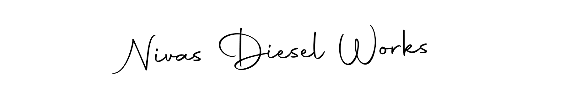 Use a signature maker to create a handwritten signature online. With this signature software, you can design (Autography-DOLnW) your own signature for name Nivas Diesel Works. Nivas Diesel Works signature style 10 images and pictures png