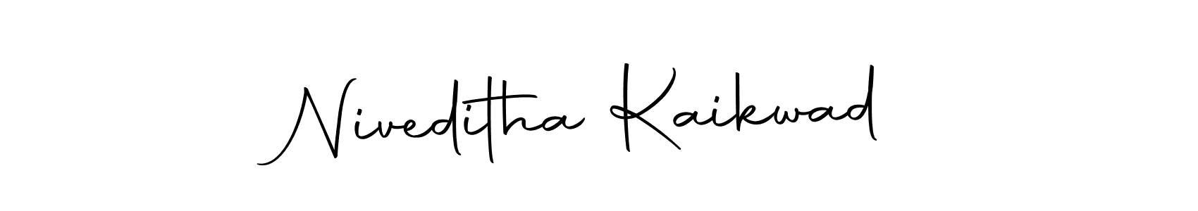 You can use this online signature creator to create a handwritten signature for the name Niveditha Kaikwad. This is the best online autograph maker. Niveditha Kaikwad signature style 10 images and pictures png