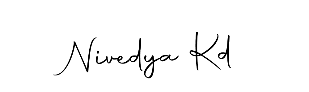 Similarly Autography-DOLnW is the best handwritten signature design. Signature creator online .You can use it as an online autograph creator for name Nivedya Kd. Nivedya Kd signature style 10 images and pictures png