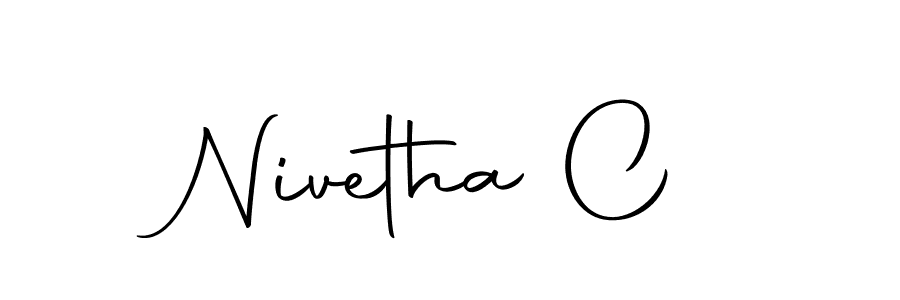 Make a short Nivetha C signature style. Manage your documents anywhere anytime using Autography-DOLnW. Create and add eSignatures, submit forms, share and send files easily. Nivetha C signature style 10 images and pictures png