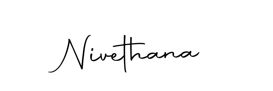 Make a beautiful signature design for name Nivethana. Use this online signature maker to create a handwritten signature for free. Nivethana signature style 10 images and pictures png