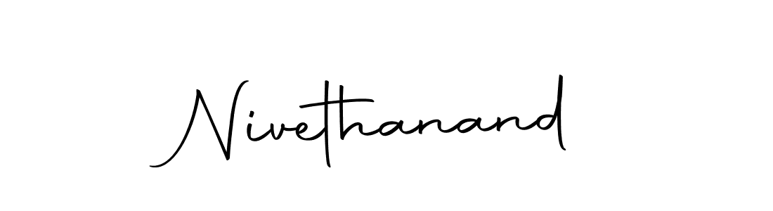 Nivethanand stylish signature style. Best Handwritten Sign (Autography-DOLnW) for my name. Handwritten Signature Collection Ideas for my name Nivethanand. Nivethanand signature style 10 images and pictures png