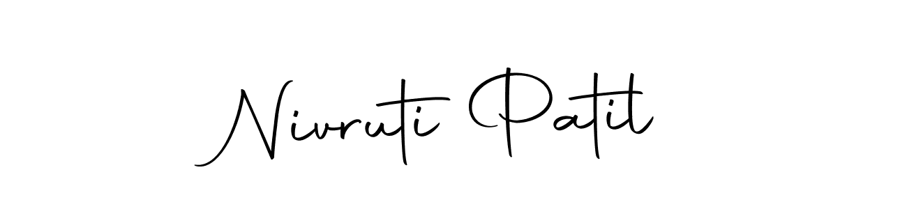 You should practise on your own different ways (Autography-DOLnW) to write your name (Nivruti Patil) in signature. don't let someone else do it for you. Nivruti Patil signature style 10 images and pictures png