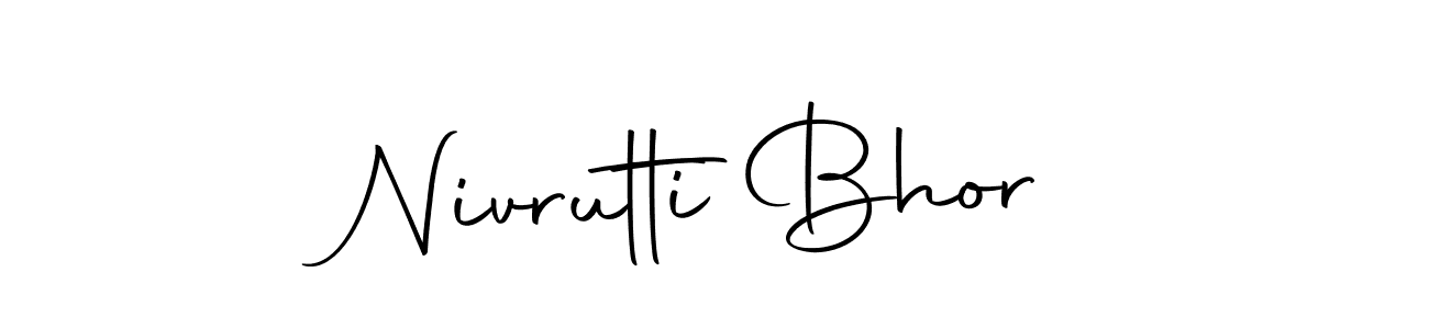 How to make Nivrutti Bhor signature? Autography-DOLnW is a professional autograph style. Create handwritten signature for Nivrutti Bhor name. Nivrutti Bhor signature style 10 images and pictures png