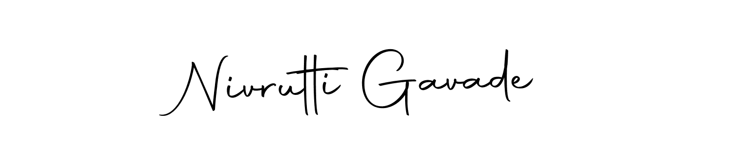 How to make Nivrutti Gavade signature? Autography-DOLnW is a professional autograph style. Create handwritten signature for Nivrutti Gavade name. Nivrutti Gavade signature style 10 images and pictures png