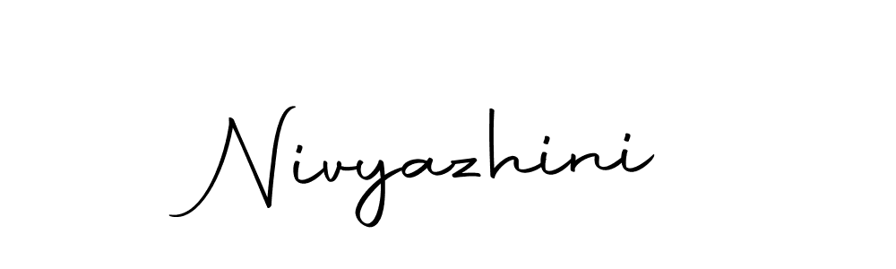 How to make Nivyazhini name signature. Use Autography-DOLnW style for creating short signs online. This is the latest handwritten sign. Nivyazhini signature style 10 images and pictures png