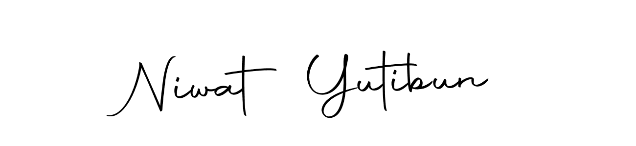 How to make Niwat Yutibun signature? Autography-DOLnW is a professional autograph style. Create handwritten signature for Niwat Yutibun name. Niwat Yutibun signature style 10 images and pictures png