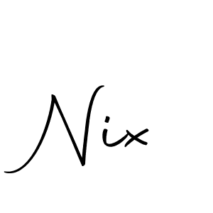 It looks lik you need a new signature style for name Nix. Design unique handwritten (Autography-DOLnW) signature with our free signature maker in just a few clicks. Nix signature style 10 images and pictures png