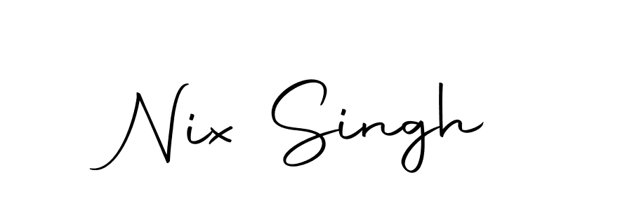 How to Draw Nix Singh signature style? Autography-DOLnW is a latest design signature styles for name Nix Singh. Nix Singh signature style 10 images and pictures png