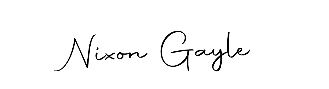 Also You can easily find your signature by using the search form. We will create Nixon Gayle name handwritten signature images for you free of cost using Autography-DOLnW sign style. Nixon Gayle signature style 10 images and pictures png