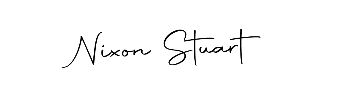 Make a beautiful signature design for name Nixon Stuart. Use this online signature maker to create a handwritten signature for free. Nixon Stuart signature style 10 images and pictures png