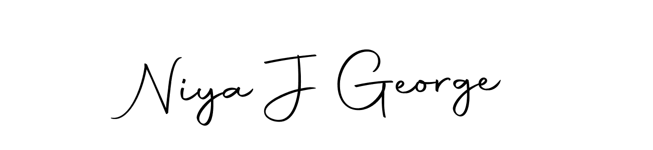 Make a short Niya J George signature style. Manage your documents anywhere anytime using Autography-DOLnW. Create and add eSignatures, submit forms, share and send files easily. Niya J George signature style 10 images and pictures png
