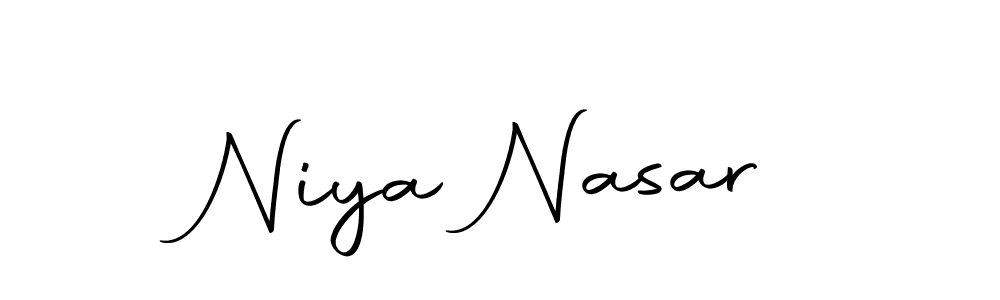 How to make Niya Nasar signature? Autography-DOLnW is a professional autograph style. Create handwritten signature for Niya Nasar name. Niya Nasar signature style 10 images and pictures png