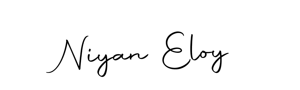 Create a beautiful signature design for name Niyan Eloy. With this signature (Autography-DOLnW) fonts, you can make a handwritten signature for free. Niyan Eloy signature style 10 images and pictures png