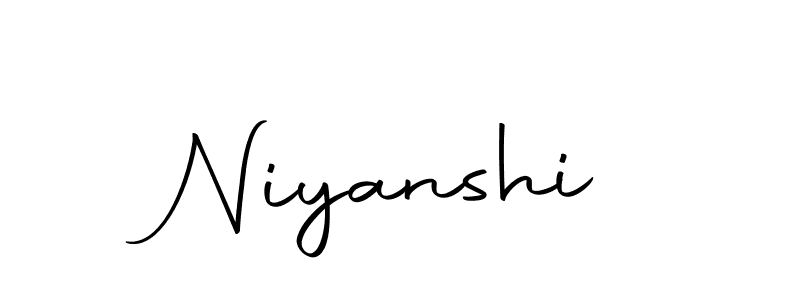 The best way (Autography-DOLnW) to make a short signature is to pick only two or three words in your name. The name Niyanshi include a total of six letters. For converting this name. Niyanshi signature style 10 images and pictures png