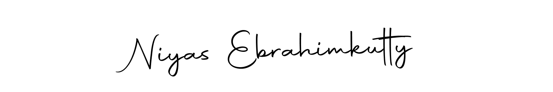 Also we have Niyas Ebrahimkutty name is the best signature style. Create professional handwritten signature collection using Autography-DOLnW autograph style. Niyas Ebrahimkutty signature style 10 images and pictures png