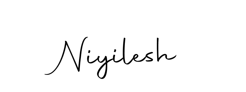Create a beautiful signature design for name Niyilesh. With this signature (Autography-DOLnW) fonts, you can make a handwritten signature for free. Niyilesh signature style 10 images and pictures png