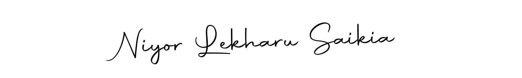 This is the best signature style for the Niyor Lekharu Saikia name. Also you like these signature font (Autography-DOLnW). Mix name signature. Niyor Lekharu Saikia signature style 10 images and pictures png