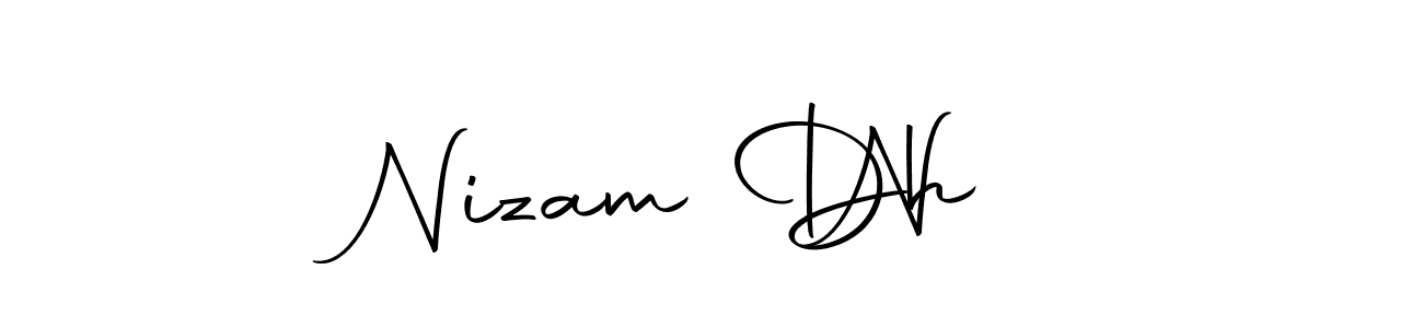 This is the best signature style for the Nizam Dh    N name. Also you like these signature font (Autography-DOLnW). Mix name signature. Nizam Dh    N signature style 10 images and pictures png