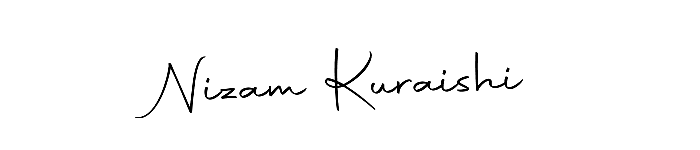 Nizam Kuraishi stylish signature style. Best Handwritten Sign (Autography-DOLnW) for my name. Handwritten Signature Collection Ideas for my name Nizam Kuraishi. Nizam Kuraishi signature style 10 images and pictures png