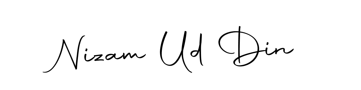 Autography-DOLnW is a professional signature style that is perfect for those who want to add a touch of class to their signature. It is also a great choice for those who want to make their signature more unique. Get Nizam Ud Din name to fancy signature for free. Nizam Ud Din signature style 10 images and pictures png