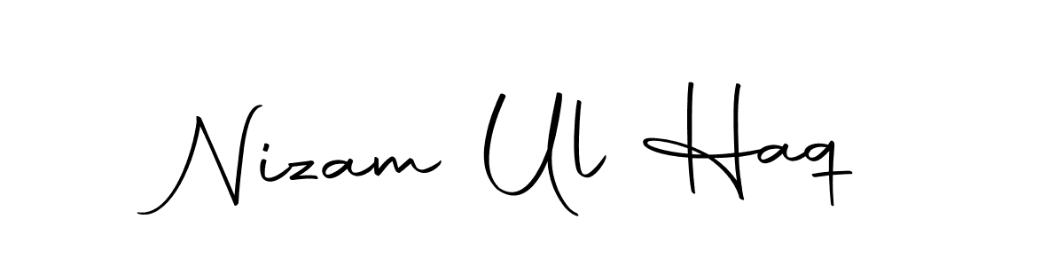 You should practise on your own different ways (Autography-DOLnW) to write your name (Nizam Ul Haq) in signature. don't let someone else do it for you. Nizam Ul Haq signature style 10 images and pictures png
