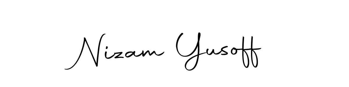 Autography-DOLnW is a professional signature style that is perfect for those who want to add a touch of class to their signature. It is also a great choice for those who want to make their signature more unique. Get Nizam Yusoff name to fancy signature for free. Nizam Yusoff signature style 10 images and pictures png