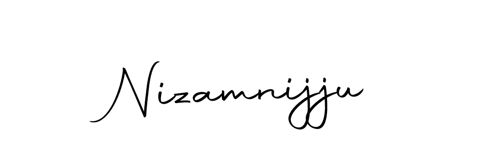 Make a beautiful signature design for name Nizamnijju. Use this online signature maker to create a handwritten signature for free. Nizamnijju signature style 10 images and pictures png