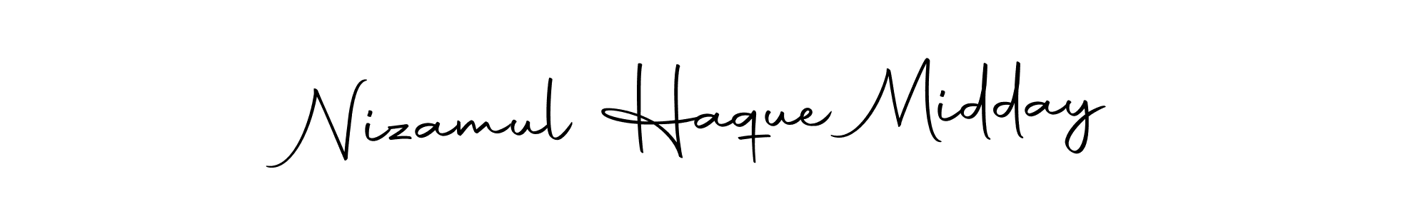 Make a beautiful signature design for name Nizamul Haque Midday. With this signature (Autography-DOLnW) style, you can create a handwritten signature for free. Nizamul Haque Midday signature style 10 images and pictures png