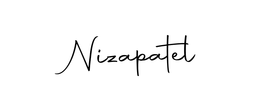 Create a beautiful signature design for name Nizapatel. With this signature (Autography-DOLnW) fonts, you can make a handwritten signature for free. Nizapatel signature style 10 images and pictures png