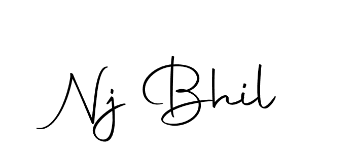 Make a short Nj Bhil signature style. Manage your documents anywhere anytime using Autography-DOLnW. Create and add eSignatures, submit forms, share and send files easily. Nj Bhil signature style 10 images and pictures png
