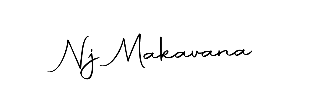 You should practise on your own different ways (Autography-DOLnW) to write your name (Nj Makavana) in signature. don't let someone else do it for you. Nj Makavana signature style 10 images and pictures png