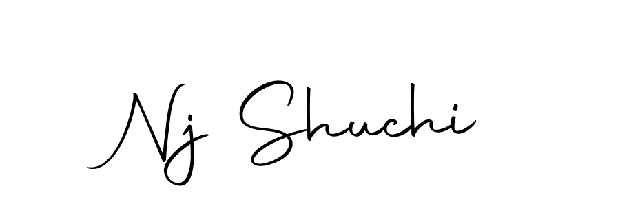 if you are searching for the best signature style for your name Nj Shuchi. so please give up your signature search. here we have designed multiple signature styles  using Autography-DOLnW. Nj Shuchi signature style 10 images and pictures png