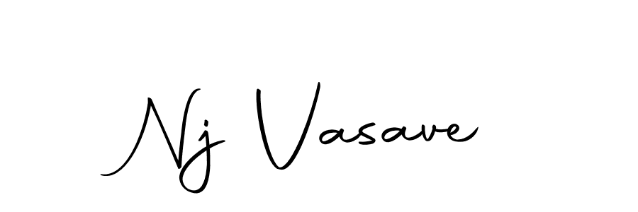 You can use this online signature creator to create a handwritten signature for the name Nj Vasave. This is the best online autograph maker. Nj Vasave signature style 10 images and pictures png