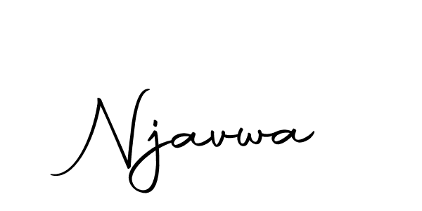 Make a beautiful signature design for name Njavwa. With this signature (Autography-DOLnW) style, you can create a handwritten signature for free. Njavwa signature style 10 images and pictures png