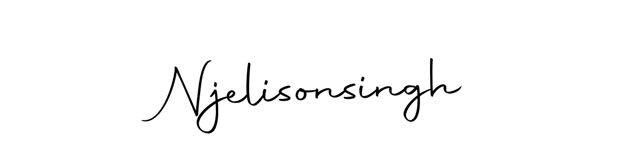 if you are searching for the best signature style for your name Njelisonsingh. so please give up your signature search. here we have designed multiple signature styles  using Autography-DOLnW. Njelisonsingh signature style 10 images and pictures png