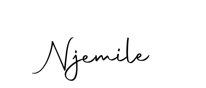 Best and Professional Signature Style for Njemile. Autography-DOLnW Best Signature Style Collection. Njemile signature style 10 images and pictures png