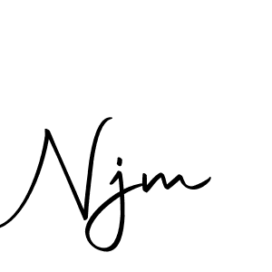 Autography-DOLnW is a professional signature style that is perfect for those who want to add a touch of class to their signature. It is also a great choice for those who want to make their signature more unique. Get Njm name to fancy signature for free. Njm signature style 10 images and pictures png