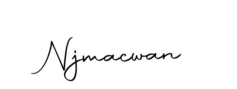 Create a beautiful signature design for name Njmacwan. With this signature (Autography-DOLnW) fonts, you can make a handwritten signature for free. Njmacwan signature style 10 images and pictures png