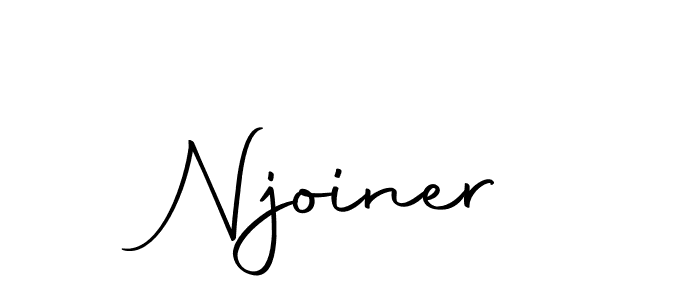 How to make Njoiner name signature. Use Autography-DOLnW style for creating short signs online. This is the latest handwritten sign. Njoiner signature style 10 images and pictures png