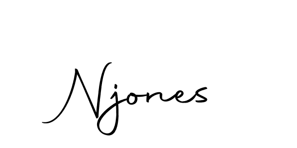 Use a signature maker to create a handwritten signature online. With this signature software, you can design (Autography-DOLnW) your own signature for name Njones. Njones signature style 10 images and pictures png