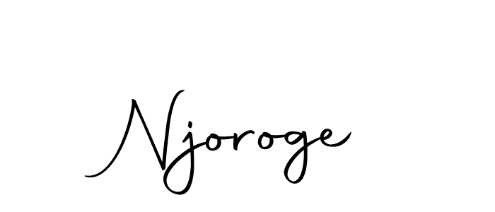 Create a beautiful signature design for name Njoroge. With this signature (Autography-DOLnW) fonts, you can make a handwritten signature for free. Njoroge signature style 10 images and pictures png