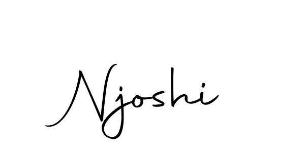 Njoshi stylish signature style. Best Handwritten Sign (Autography-DOLnW) for my name. Handwritten Signature Collection Ideas for my name Njoshi. Njoshi signature style 10 images and pictures png